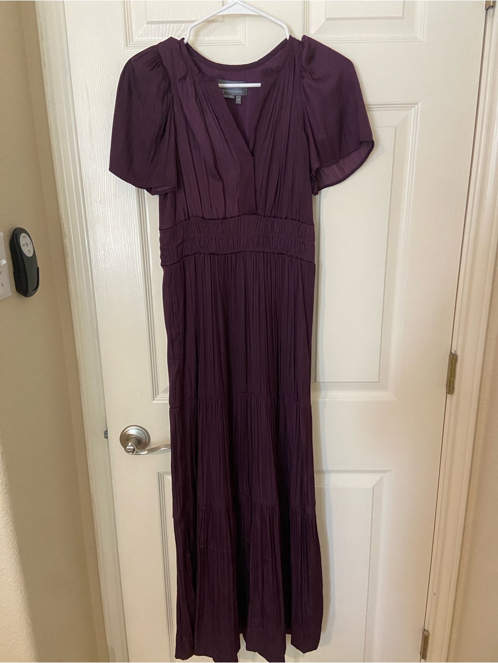 Anthropologie Somerset Silk/Satin Maxi Dress - Picture 3 of 6